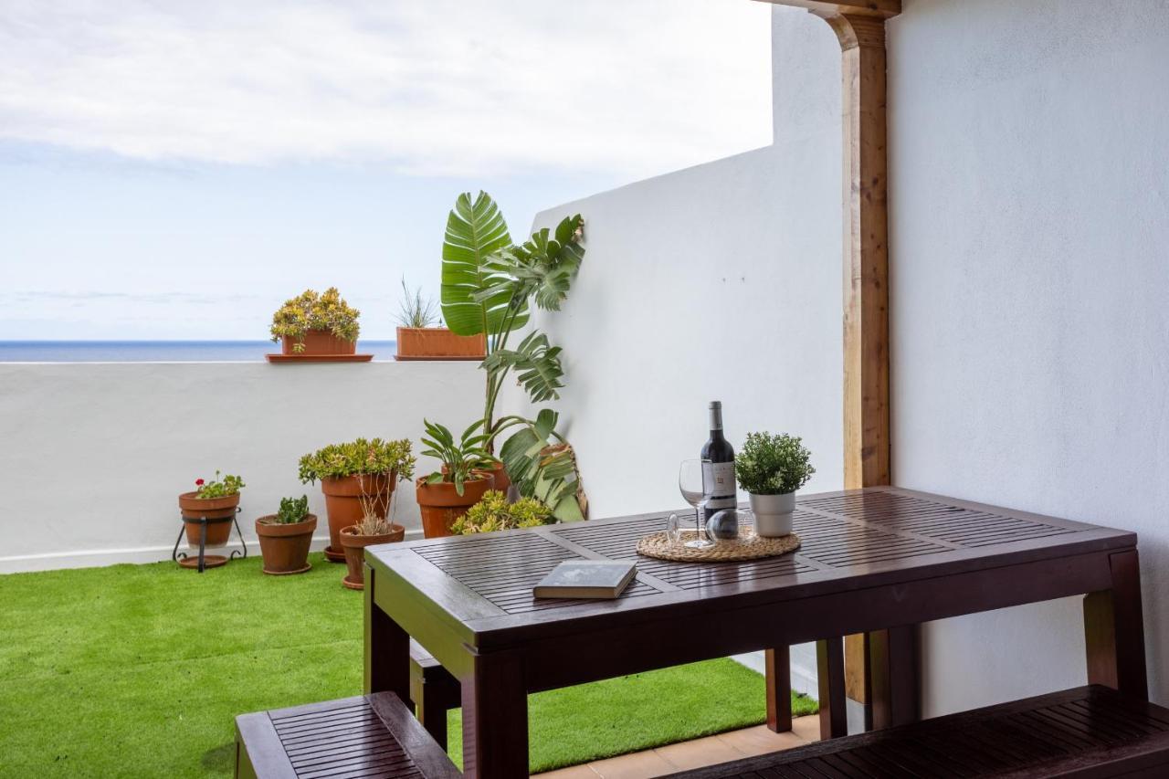 Las Caletillas Sea View Penthouse 坎德拉里亚 外观 照片