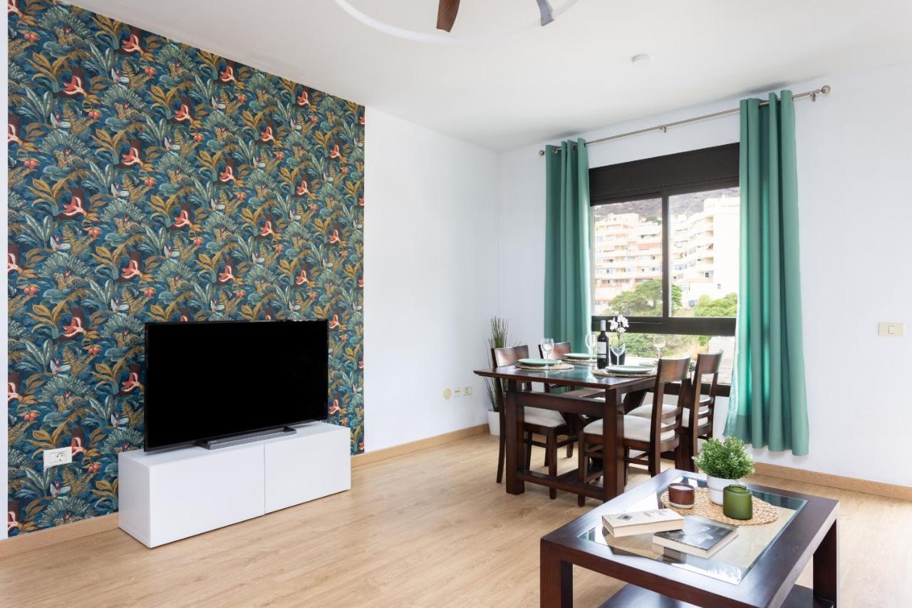 Las Caletillas Sea View Penthouse 坎德拉里亚 外观 照片