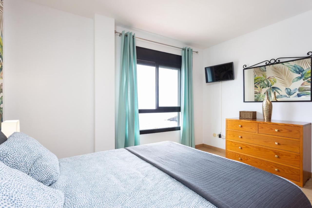 Las Caletillas Sea View Penthouse 坎德拉里亚 外观 照片